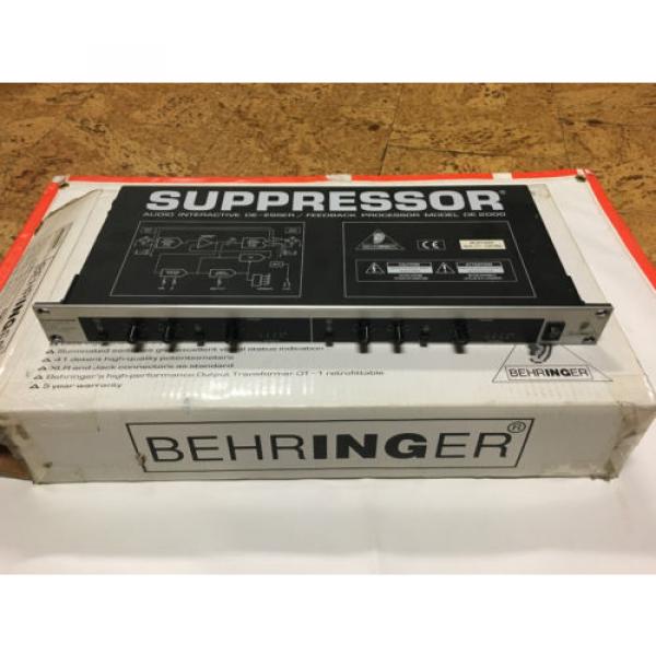 Behringer DE 2000 Suppressor Feedback Processor #1 image