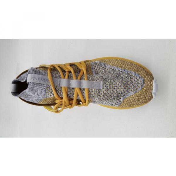 ADIDAS ORIGINALS TUBULAR RADIAL PRIMEKNIT MUSTARD YELLOW MENS SNEAKERS BB8407 #3 image