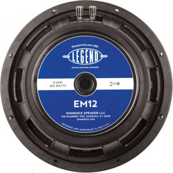 Eminence Legend EM-12 12&#034; Guitar Speaker 8 Ohm #1 image