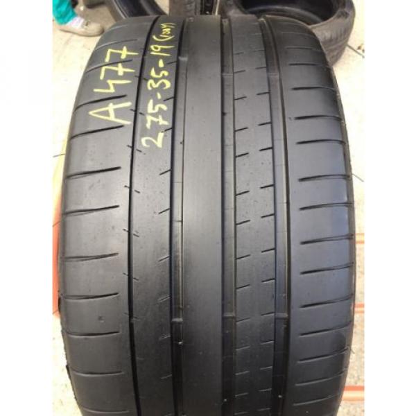 1X 275 35 19 (100Y) Michelin Pilot Super Sport Radial X Extra Load Tread 5 mm #2 image