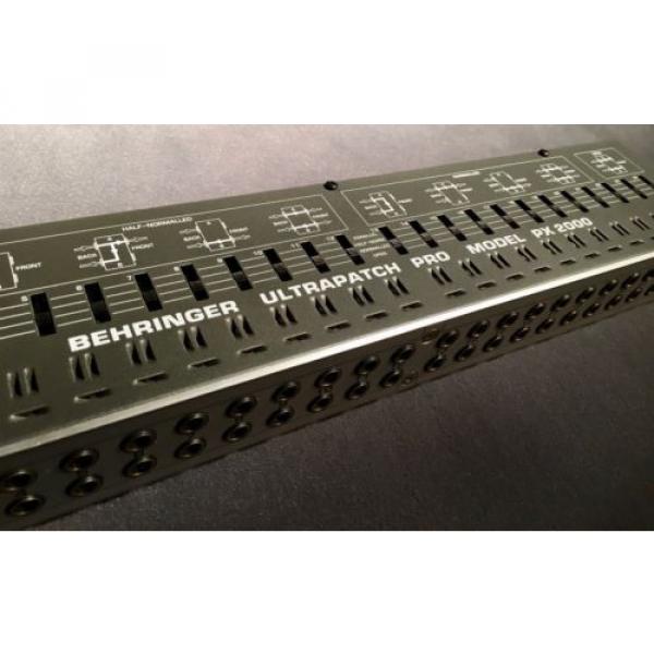 Behringer Ultrapatch Pro Model PX2000,48-Kanal Multifunktion-Patchbay #2 image