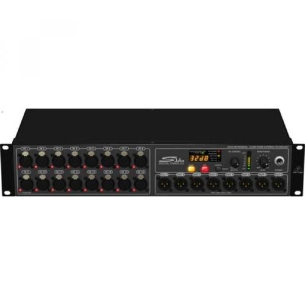 Behringer S16 mint Digital Snake, 16-Channel 8-XLR returns, MIDI in/out -DEALER- #1 image