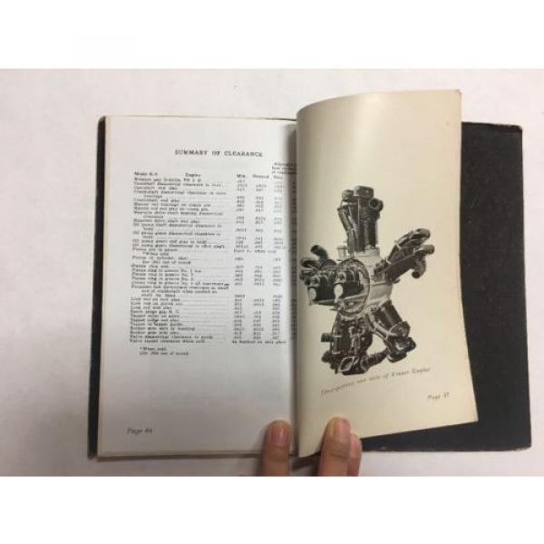 1929 Kinner K5 Radial Aircraft Engine Original Instructions For Care &amp; Operation #9 image