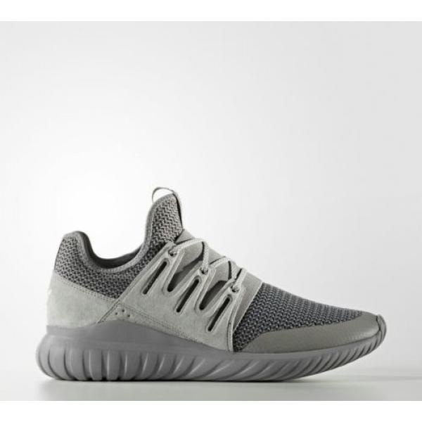 NEW MEN&#039;S ADIDAS ORIGINALS TUBULAR RADIAL SHOES  [S76718]  CHARCOAL GREY SZ 10.5 #1 image