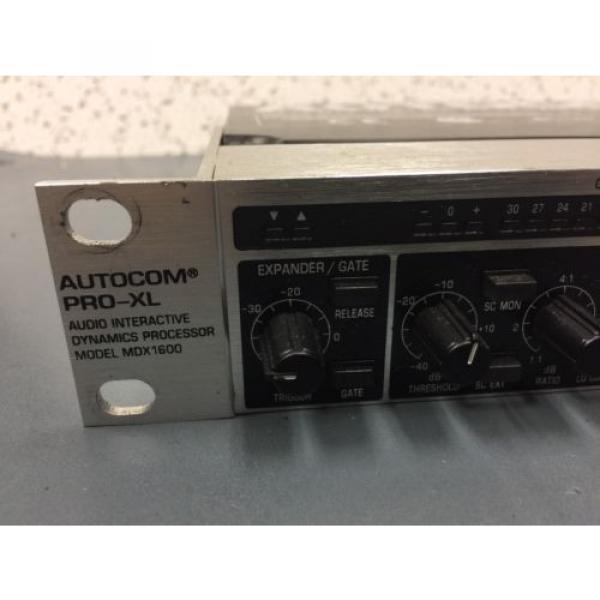 Behringer MDX1600 AUTOCOM PRO-XL | Two Channel Compressor/Limiter #2 image