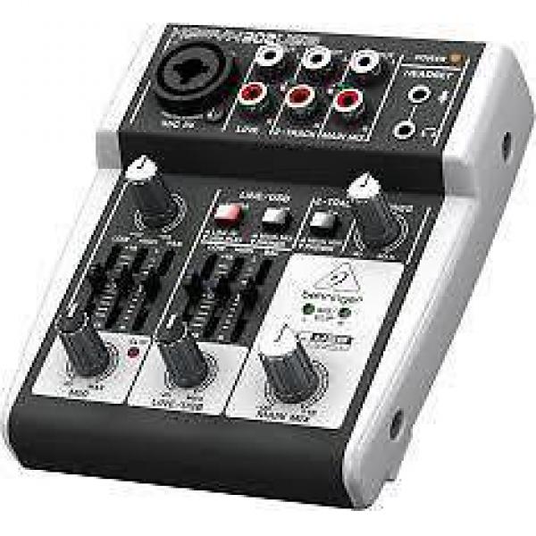 Behringer Xenyx 302USB Premium 5 Input Mixer with XENYX Mic Preamp and USB/Au... #1 image