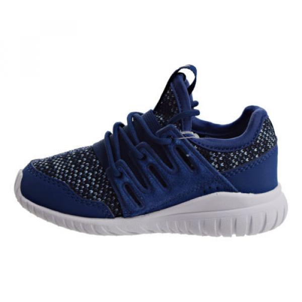 Adidas Originals Tubular Radial I Infant Shoes Blue/Cobalt Black ba7317 #4 image