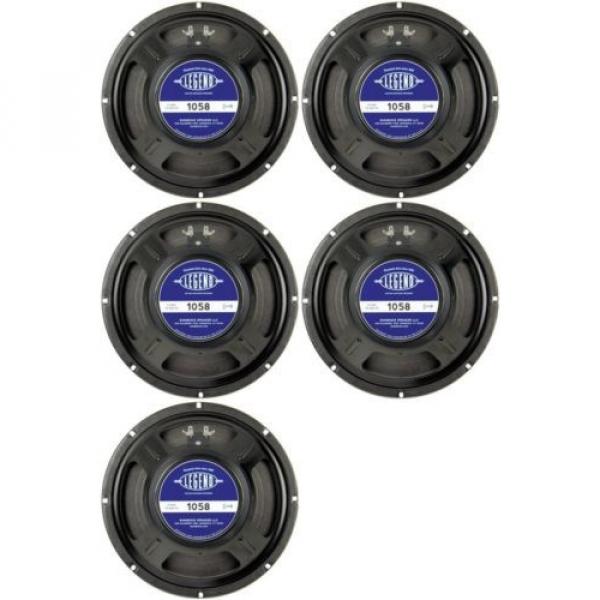 Eminence Legend 1058 Legend Series 10&#034; 75-Watt Replacem... (5-pack) Value Bundle #1 image