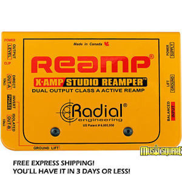 Radial X-Amp Active Guitar Reamplifier XAMP Reamper X Amp MAKE OFFER! BRAND NEW! #1 image