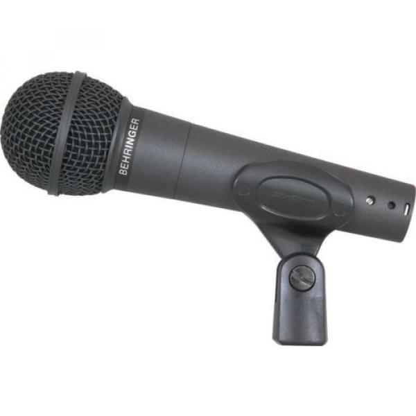 Behringer ULTRAVOICE XM8500 Dynamic Cable Professional Microphone w/ Clip &amp; Case #3 image