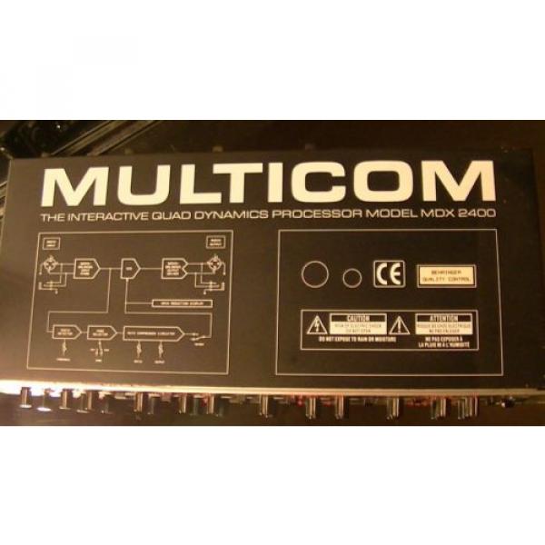 BEHRINGER  Multicom MDX2400 #1 image