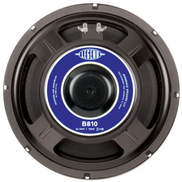 Eminence Legend B810 10 inch Bass Guitar Replacement Speaker 32 ohm 150 Watt RMS #3 image