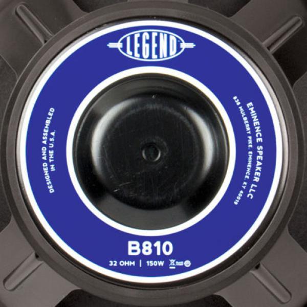 Eminence Legend B810 10 inch Bass Guitar Replacement Speaker 32 ohm 150 Watt RMS #5 image