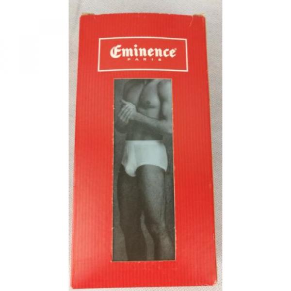 NEUF slip kangourou poche homme EMINENCE bleu marine XL / 5    100% coton France #2 image