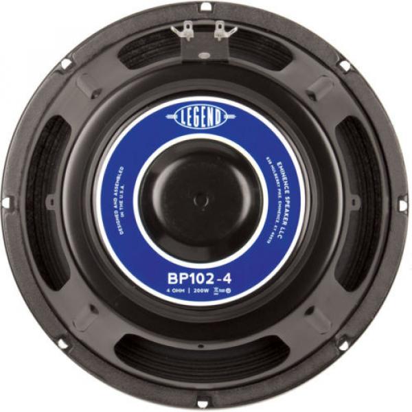 Eminence Legend BP102-4 10&#034; Bass Guitar Driver 4 Ohm #1 image