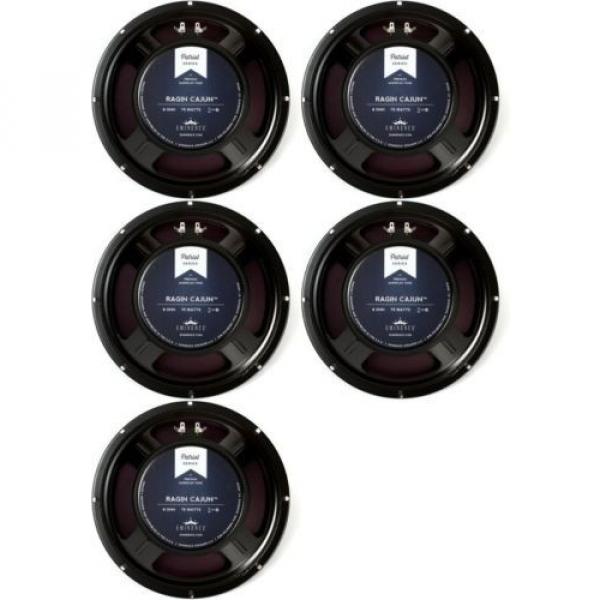 Eminence Ragin Cajun Patriot Series 10&#034; 75-Watt Replace... (5-pack) Value Bundle #1 image