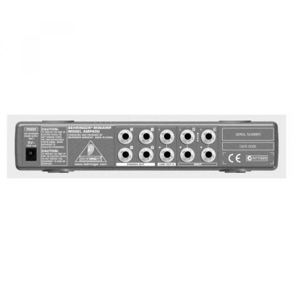 Behringer AMP800 Four Channel Headphone Amp #2 image