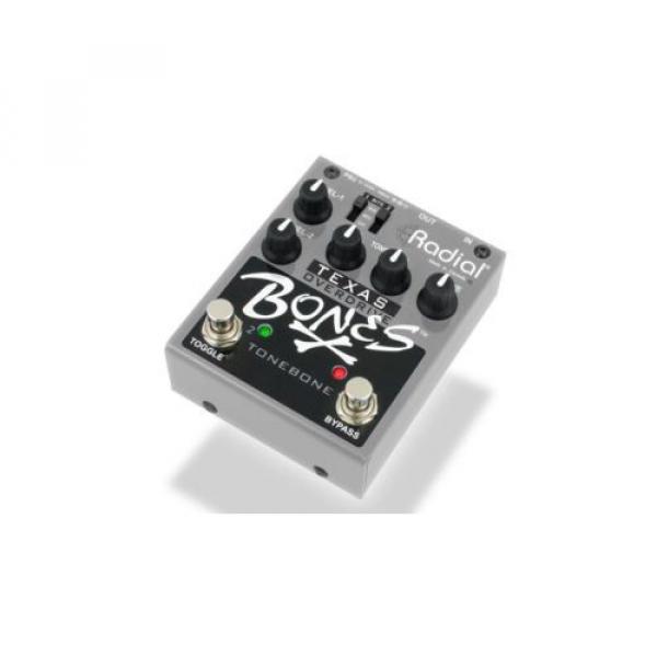 NEW Radial Tonebone Bones Texas Dual Mode Overdrive Pedal - Stompbox Footswitch #2 image