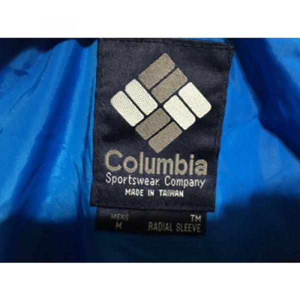 Columbia Men&#039;s M Purple/Blue VTG 80&#039;s 3in1 outer layer Windbreaker Radial w Hood #4 image