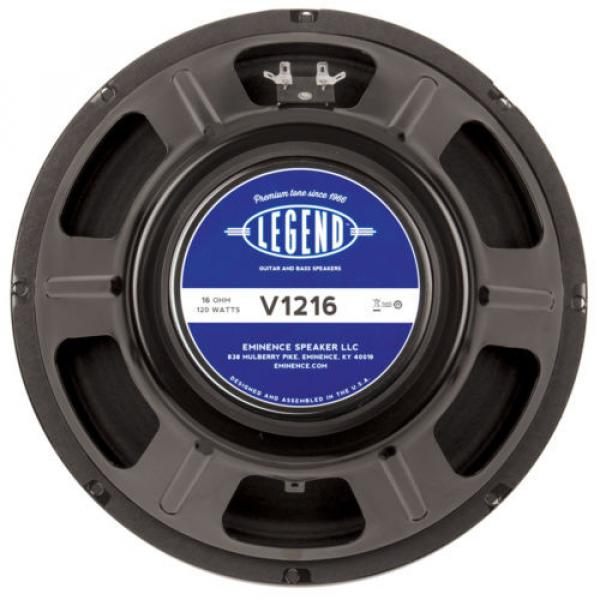 Eminence Legend V1216 12 Lead Rhythm Guitar Replacement Speaker 120 W RMS 16 Ohm #3 image