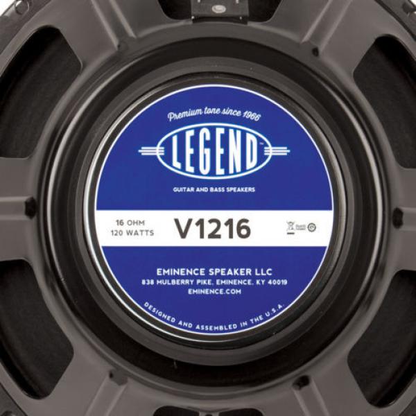 Eminence Legend V1216 12 Lead Rhythm Guitar Replacement Speaker 120 W RMS 16 Ohm #5 image