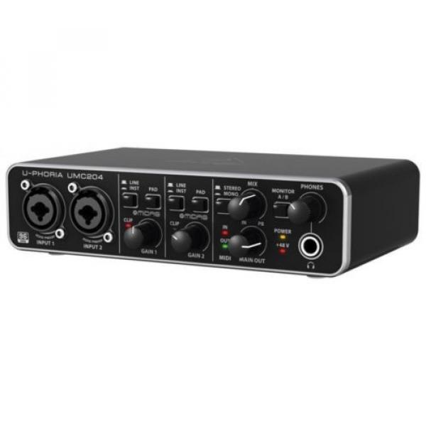 New BEHRINGER UMC204HD 24-Bit/192kHz USB audio interface Japan with Tracking #5 image