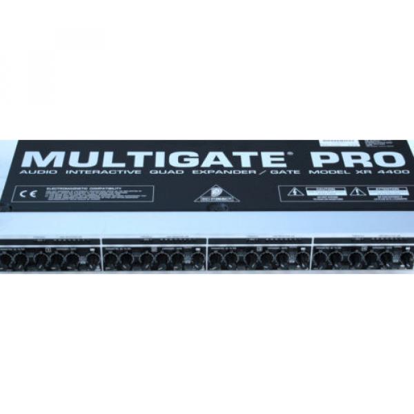 Behringer MULTIGATE XR 4400 - Audio Interactive QUAD Dynamics Processor- TOPDEAL #3 image