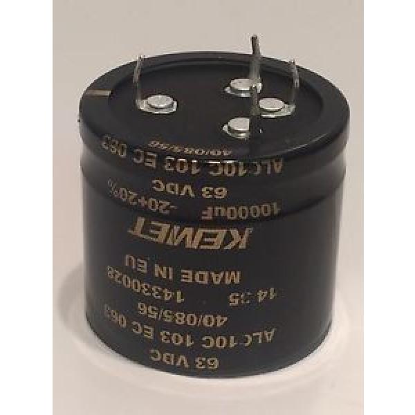 KEMET 10000UF 63V HIGH RIPPLE RADIAL ELECTROLYTIC CAPACITOR ALC10C103EC   ad2L34 #1 image