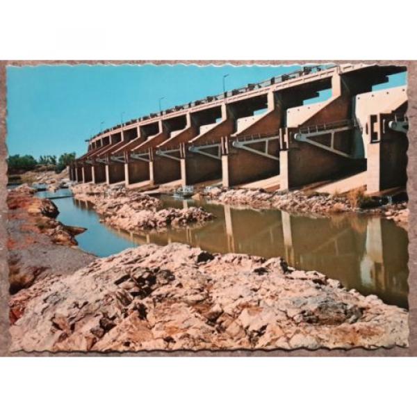 1970s Radial Gates KUNUNURRA divertion Dam irrigation area vintage postcard W.A #1 image