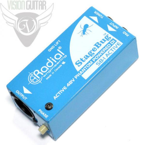 NEW! Radial StageBug™ SB-1 Active Acoustic DI - 48v Phantom Powered Direct Box #1 image