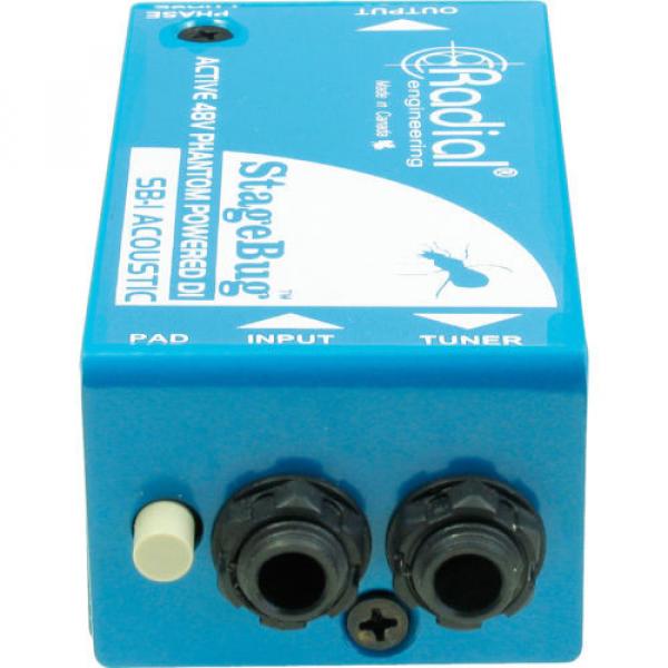 NEW! Radial StageBug™ SB-1 Active Acoustic DI - 48v Phantom Powered Direct Box #2 image