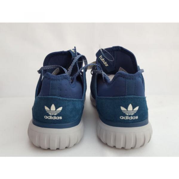 Adidas Originals Tubular Radial Blue Tech Steel/White (S80113) UK 8.5 FR 42.2/3 #4 image