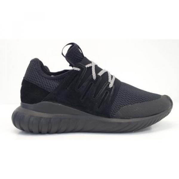 ADIDAS MENS TUBULAR RADIAL BLACK/BLACK S76719 SIZE 8.5 - 11.5 - BRAND NEW IN BOX #3 image