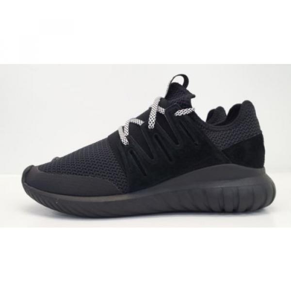 ADIDAS MENS TUBULAR RADIAL BLACK/BLACK S76719 SIZE 8.5 - 11.5 - BRAND NEW IN BOX #7 image