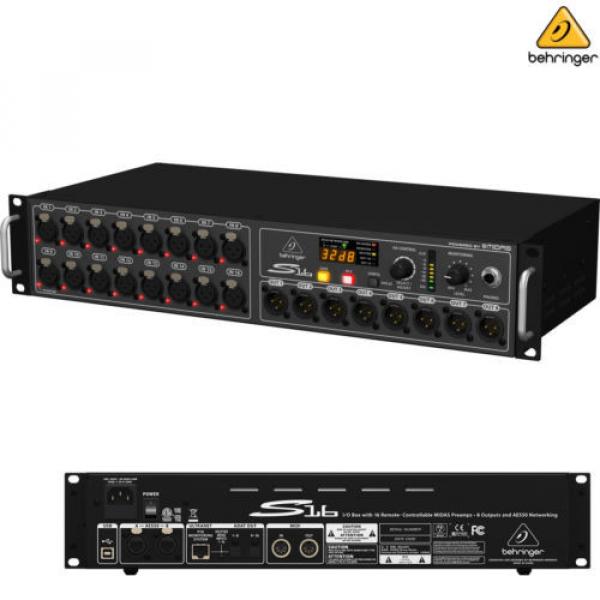 Behringer S16 Digital Snake In Out I/O Box MIDAS Preamps l USA Authorized Dealer #1 image