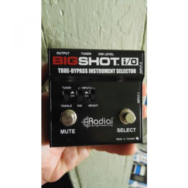 RADIAL BIGSHOT I/O amp switcher an box combined top quality  free usa shipping #1 image