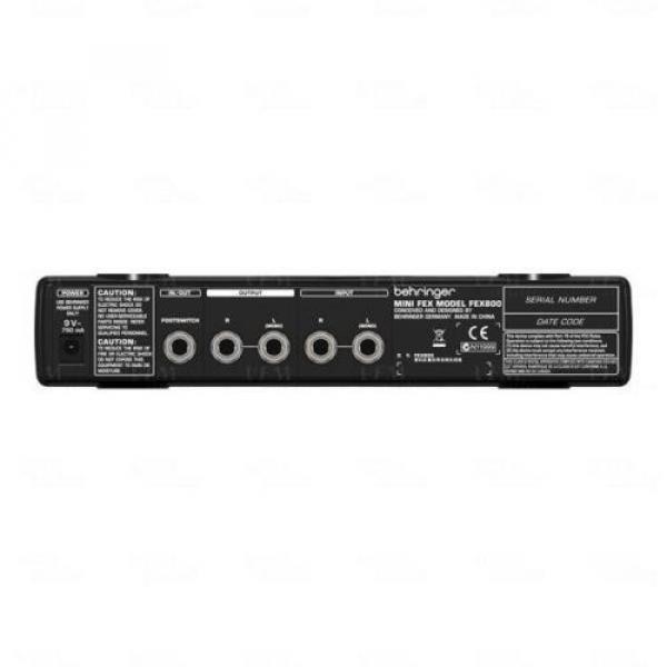 Behringer FEX800 Ultra-Compact Stereo Multi-FX Processor #3 image