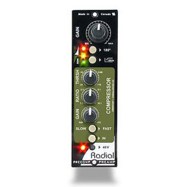 Radial PreComp 500 Series Mic Pre and VCA Compressor :: Channel Strip #1 image