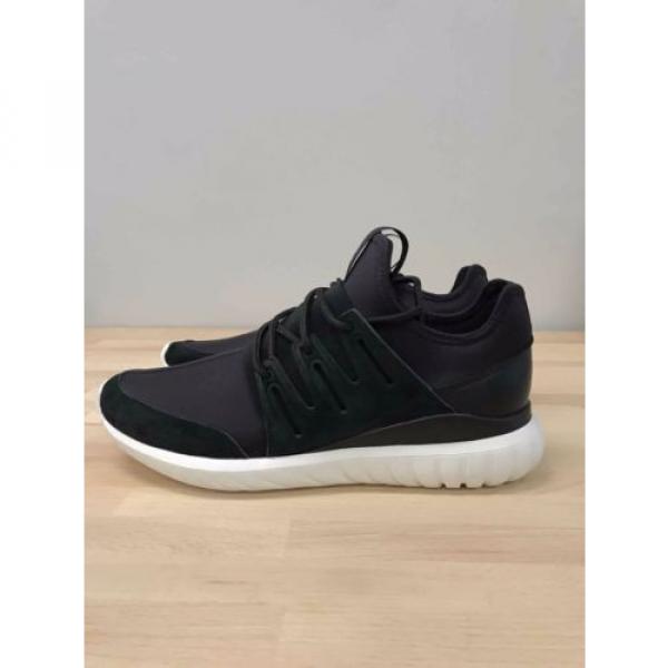 adidas tubular radial black dark night mens size 9 #1 image