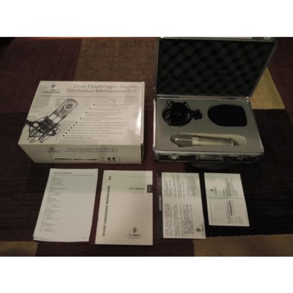 Behringer B-2 Condenser Microphone w/ box &amp; case [early 2000&#039;s version] #1 image