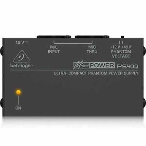 Behringer PS400 Micropower Ultra Compact Phantom Power Supply #1 image