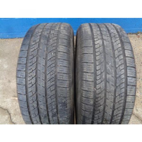 (2)  245 55 18 102T BFGOODRICH RADIAL T/A  USED TIRES #1 image