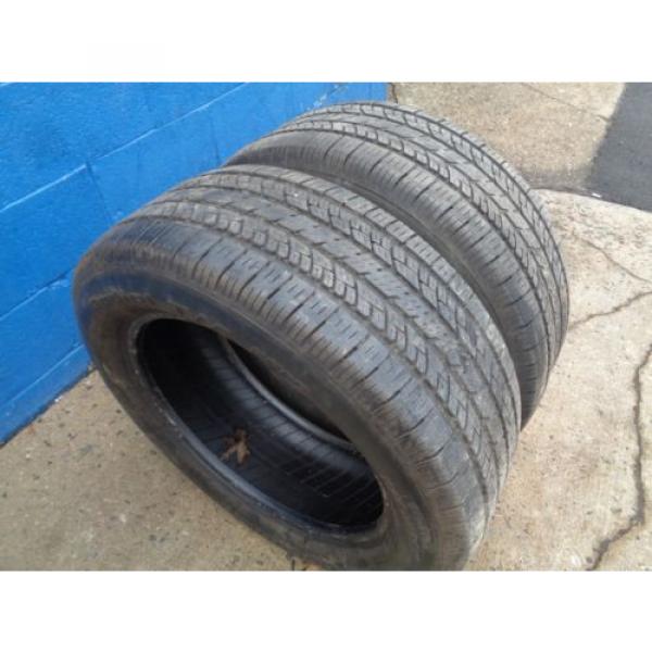 (2)  245 55 18 102T BFGOODRICH RADIAL T/A  USED TIRES #4 image