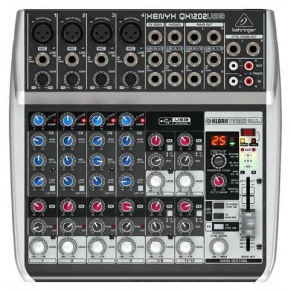 Behringer XENYX QX1202USB PA Mixer 12 Channel #2 image