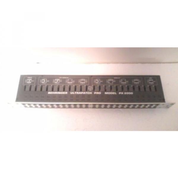 BEHRINGER ULTRAPATCH PRO UNIVERSAL SWITCHABLE PATCHBAY 1/4&#039;&#039; #2 image