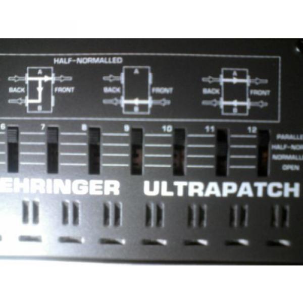 BEHRINGER ULTRAPATCH PRO UNIVERSAL SWITCHABLE PATCHBAY 1/4&#039;&#039; #3 image