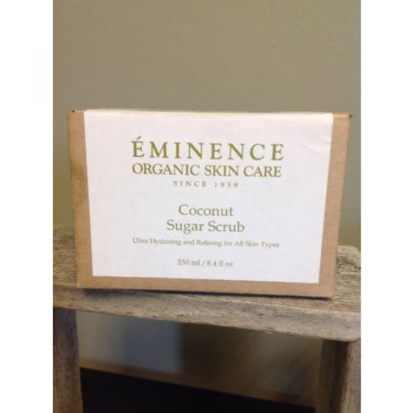 Eminence Coconut Sugar Scrub 8.4 Fl Oz NIB #1 image