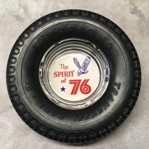 Firestone Transteel Radial &#034;The Spirit of 76&#034; Tyre Ashtray. #1 image