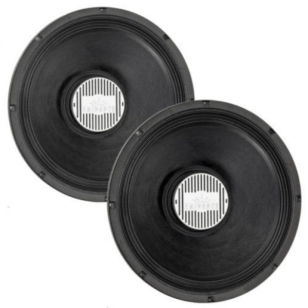 Pair Eminence Kilomax Pro-15A 15&#034; Sub Woofer 8ohm 4&#034;VC Replacement Speaker #1 image