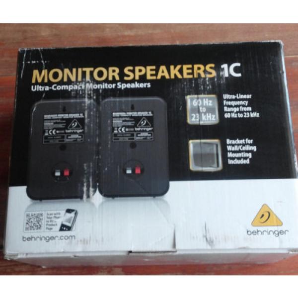 Behringer BEHRINGER 1C-BK  MONITOR SPEAKERS  (Fast Free Shipping) #3 image